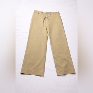 Cherokee Khaki Pants Size 12 Classic Straight Leg Neutral Workwear